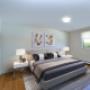 Large bedroom with luxury vinyl plank flooring at Regency Tower in Owen Sound, ON Large bedroom with luxury vinyl plank flooring at Regency Tower in Owen Sound, ON