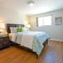 Bedroom with hard surface flooring at London Road Apartments in Sarnia, ON Bedroom with hard surface flooring at London Road Apartments in Sarnia, ON