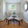 Dining area with hard surface flooring at Lyndon Place in Niagara Falls, ON Dining area with hard surface flooring at Lyndon Place in Niagara Falls, ON