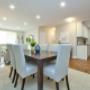 Spacious dining area with hardwood flooring at Acton Apartments in Acton, ON Spacious dining area with hardwood flooring at Acton Apartments in Acton, ON