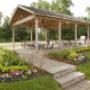 Gazebo with picnic tables at Acton Apartments in Acton, ON Gazebo with picnic tables at Acton Apartments in Acton, ON