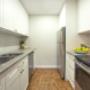 Modern kitchen with stainless steel appliances at Acton Apartments in Acton, ON Modern kitchen with stainless steel appliances at Acton Apartments in Acton, ON