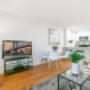 Spacious living room with hard surface flooring at Britannia by the Bay in Ottawa, ON Spacious living room with hard surface flooring at Britannia by the Bay in Ottawa, ON