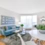 Large living room with balcony access at Britannia by the Bay in Ottawa, ON Large living room with balcony access at Britannia by the Bay in Ottawa, ON