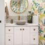 Powder room cabinets Powder room cabinets