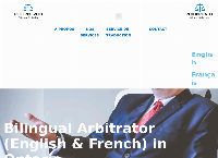 Bilingual Arbitrator (English & French) in Ontario