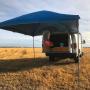 Dream Weaver cooking from the back with shelter tent Dream Weaver cooking from the back with shelter tent