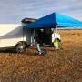 Traveling Hermit with shelter tent Traveling Hermit with shelter tent