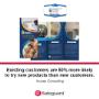 Existing customers are 50% more likely to try new products than new customers. - Invesp Consulting Existing customers are 50% more likely to try new products than new customers. - Invesp Consulting