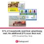 51% of households read their advertising mail. An additional 21% scan their mail. - USPS Household Diary Study 51% of households read their advertising mail. An additional 21% scan their mail. - USPS Household Diary Study
