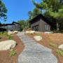 Granite steps and walkway. Granite steps and walkway.