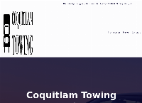 Coquitlam Towing