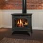 Hampton H35 Freestanding Cast Iron Gas Stove - Black Hampton H35 Freestanding Cast Iron Gas Stove - Black