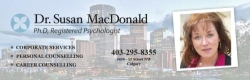 Dr. Susan MacDonald Registered Psychologist
