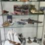 Display Case of Completed Models Display Case of Completed Models