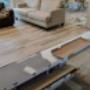 By installing vinyl flooring throughout this entire main floor, it opens up this space and adds a very luxurious feel. By installing vinyl flooring throughout this entire main floor, it opens up this space and adds a very luxurious feel.