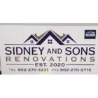 Sidney And Sons Renovations EST 2020