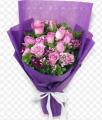 A Dozen Purple Roses