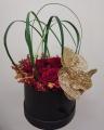 Golden Orchid Purse