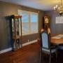 This South Windsor dining space is both classical and beautiful! In keeping with the theme, we installed Shutters, which strike a great contrast against the dark walls! This South Windsor dining space is both classical and beautiful! In keeping with the theme, we installed Shutters, which strike a great contrast against the dark walls!