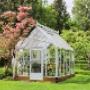 Cape Cod 8x12 Single Glass Greenhouse with Twinwall Roof Cape Cod 8x12 Single Glass Greenhouse with Twinwall Roof