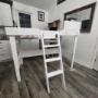 Custom made kids loft bed. Custom made kids loft bed.