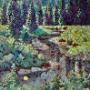 Hidden Sources
Rain swells these quiet
waters while hidden sources
always feed the stream.
Ex 17:6b
Whitemud Creek offers scenic vistas without drinkable water. Some fish along the bank.
36x30in neomosaic/mixedmedia on canvas $2052 Hidden Sources
Rain swells these quiet
waters while hidden sources
always feed the stream.
Ex 17:6b
Whitemud Creek offers scenic vistas without drinkable water. Some fish along the bank.
36x30in neomosaic/mixedmedia on canvas $2052