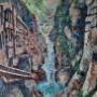 Source
Climbing high toward
the source, never arriving,
hidden from our view.
Ps 104:10
Ever climbing staircases fall short of arriving at the water’s source in Les Gorges du Durant.
40x30in neomosaic/mixedmedia on canvas $2280 Source
Climbing high toward
the source, never arriving,
hidden from our view.
Ps 104:10
Ever climbing staircases fall short of arriving at the water’s source in Les Gorges du Durant.
40x30in neomosaic/mixedmedia on canvas $2280