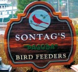 Sontag's Pagoda Bird Feeders