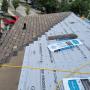 Installing underlayments and shingles Installing underlayments and shingles