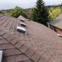 Improper roof venting
- Vents are too low from the ridge
- This will reduce the life of the roof and cause cracking/curling of the cap shingles Improper roof venting
- Vents are too low from the ridge
- This will reduce the life of the roof and cause cracking/curling of the cap shingles