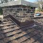 New chimney flashing installed New chimney flashing installed