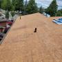 Removal of the old roof Removal of the old roof
