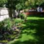 A beautiful garden after installation A beautiful garden after installation