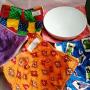 Bowl cozies variety of colors, machine wash and dry , microwave safe. That bowl of hot soup won't burn your hands any more from stove top or microwave! Variety of colors . Each $12 . Bowl cozies variety of colors, machine wash and dry , microwave safe. That bowl of hot soup won't burn your hands any more from stove top or microwave! Variety of colors . Each $12 .