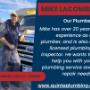 This picture shows our plumber, who is Mike LaCombe. Mike has over 20 years experience in the plumbing field, and is a licensed plumbing inspector. He can assist you with your plumbing service and repair needs. This picture shows our plumber, who is Mike LaCombe. Mike has over 20 years experience in the plumbing field, and is a licensed plumbing inspector. He can assist you with your plumbing service and repair needs.