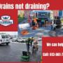 Drains Not Draining? Quinte Plumbing has the equipment needed to get your drains flowing again. We are well equipped with various sized snakes and jetters, and can get your drains flowing again. Drains Not Draining? Quinte Plumbing has the equipment needed to get your drains flowing again. We are well equipped with various sized snakes and jetters, and can get your drains flowing again.