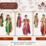 Nauwari_by pre-order
$75-$180
The price varies depending on the saree pattern. Contact us for more details. Nauwari_by pre-order
$75-$180
The price varies depending on the saree pattern. Contact us for more details.