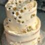 semi floral wedding cake semi floral wedding cake