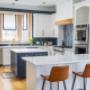 A pop of blue adds an updated look and feel to any #kitchen and creates a space that fits your fun personality! Call Kitchen Tune-Up Mississauga today to get started on your kitchen projects! #colors #kitchendesign #interiordesign #Interiors #kitchentuneupmississauga A pop of blue adds an updated look and feel to any #kitchen and creates a space that fits your fun personality! Call Kitchen Tune-Up Mississauga today to get started on your kitchen projects! #colors #kitchendesign #interiordesign #Interiors #kitchentuneupmississauga