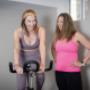 Pippa doing a spin class with Jenny Pippa doing a spin class with Jenny