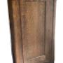 19th Century tiger oak armoire with a door above a drawer 19th Century tiger oak armoire with a door above a drawer