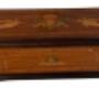 “La Musica d’Italia Grand Opera Music Box” - marquetry wooden cased Swiss made music box. Approx. 15½” x 6½”. “La Musica d’Italia Grand Opera Music Box” - marquetry wooden cased Swiss made music box. Approx. 15½” x 6½”.