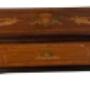 “La Musica d’Italia Grand Opera Music Box” - marquetry wooden cased Swiss made music box. Approx. 15½” x 6½”. “La Musica d’Italia Grand Opera Music Box” - marquetry wooden cased Swiss made music box. Approx. 15½” x 6½”.