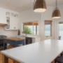 Simple design allows for quality craftsmanship to shine in this Transitional style renovation. Simple design allows for quality craftsmanship to shine in this Transitional style renovation.