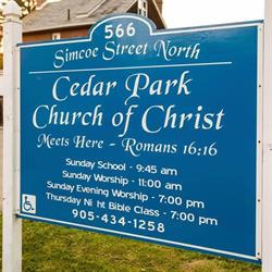 Cedar Park Church Of Christ