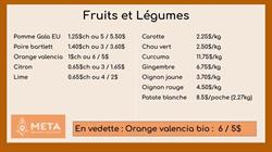 META épicerie
