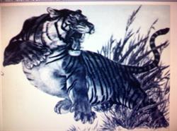 Silver Tiger Tattoo