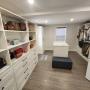 Walk in closet with island Walk in closet with island
