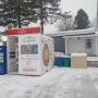 Pizza Forno vending machine on HWY 6 and 10 by 6&10 Euro Market \@ Chatsworth Pizza Forno vending machine on HWY 6 and 10 by 6&10 Euro Market \@ Chatsworth